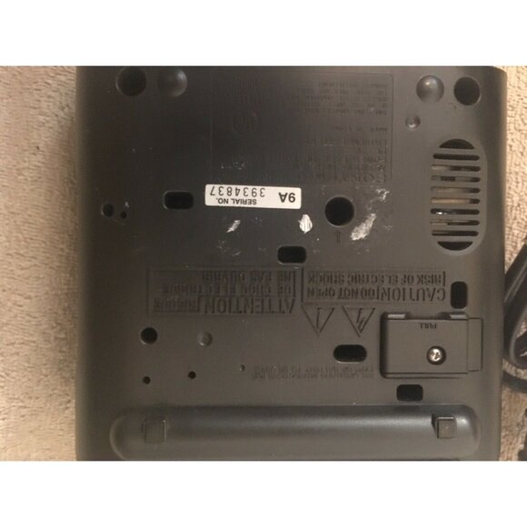Sony Dream Machine AM FM Alarm ‎ Clock Radio Model ICF-C218 Tested/Works - Picture 5 of 6